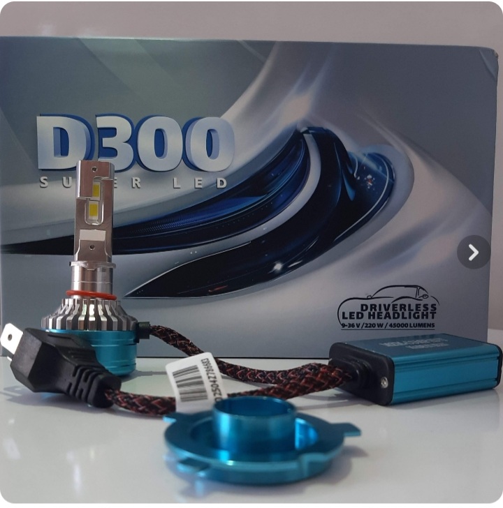 هدلایتH4 D300 دوسوسفید